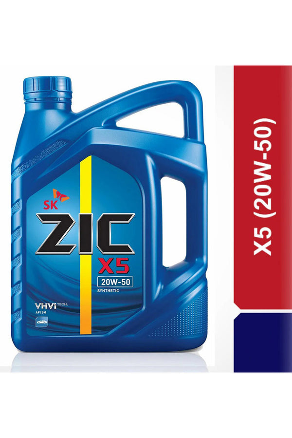 ZIC ENGINE OIL X5 20W-50 4 LITER