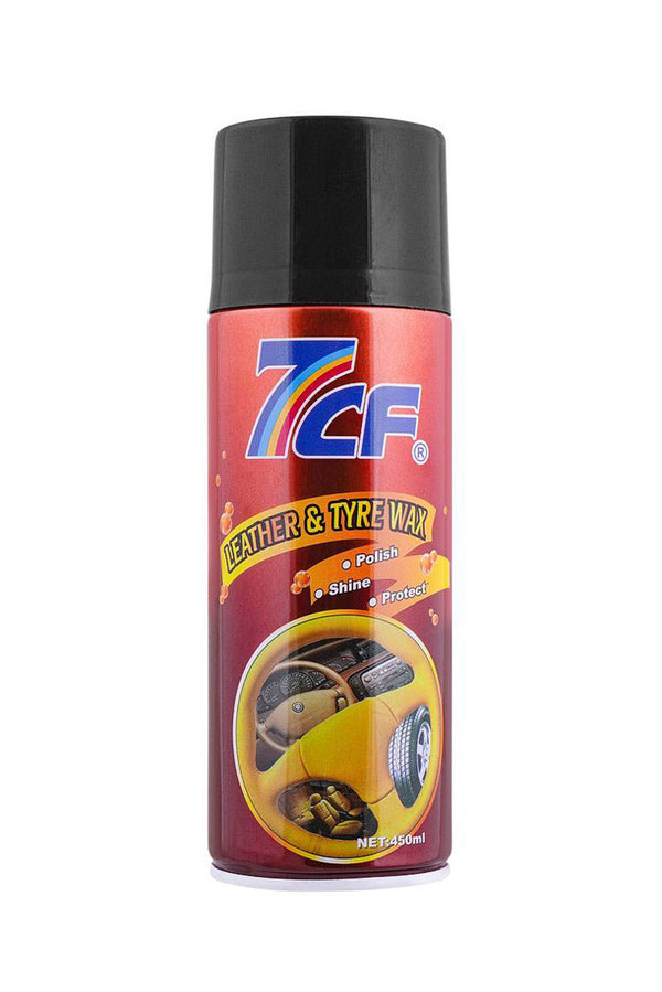 7CF Leather & Tyre Wax - 450ml