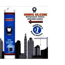 HARRIS SILICONE BOTTLE SEALANT BLACK 310ML