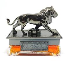 DASHBOARD LIQUID PERFUME LION SHAPE