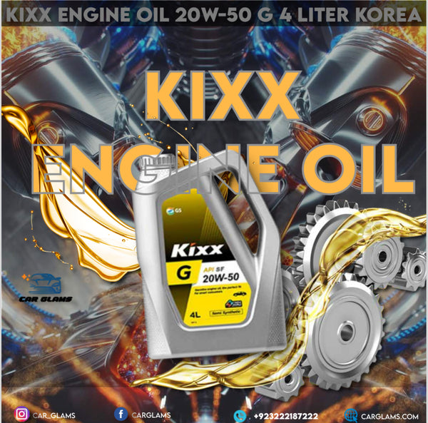 KIXX ENGINE OIL 20W-50 G 4 LITER KOREA