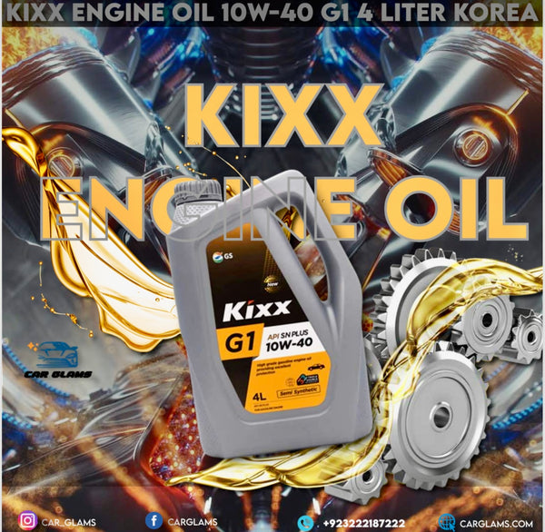 KIXX ENGINE OIL 10W-40 G1 4 LITER KOREA