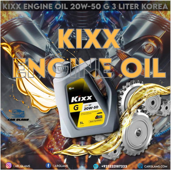 KIXX ENGINE OIL 20W-50 G 3 LITER KOREA