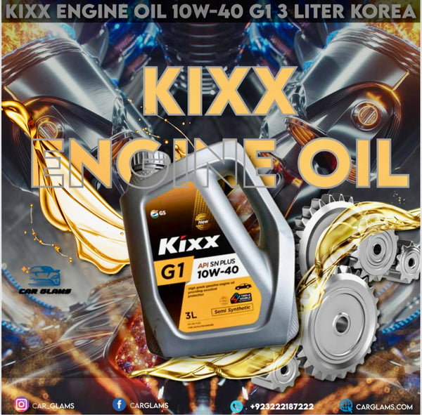 KIXX ENGINE OIL 10W-40 G1 3 LITER KOREA