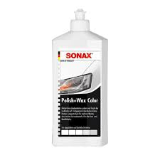 Sonax Colour Polish & Wax White - 500ml