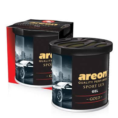 AREON GEL SPORT LUX GOLD CAR PERFUME AND FRAGRANCE 80G