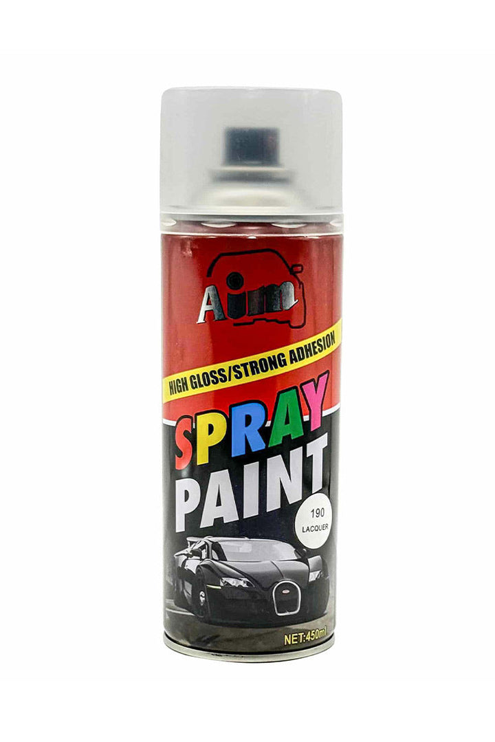 Aim High Gloss Spray Paint Lacquer - 450ml