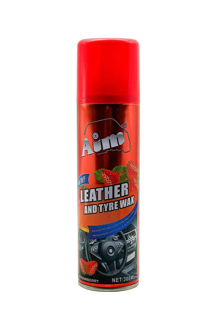 Aim Leather & Tyre Wax Strawberry - 300ml