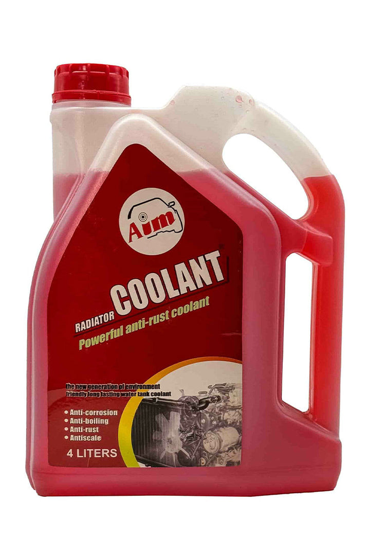 Aim Radiator Coolant Red 4 Ltr