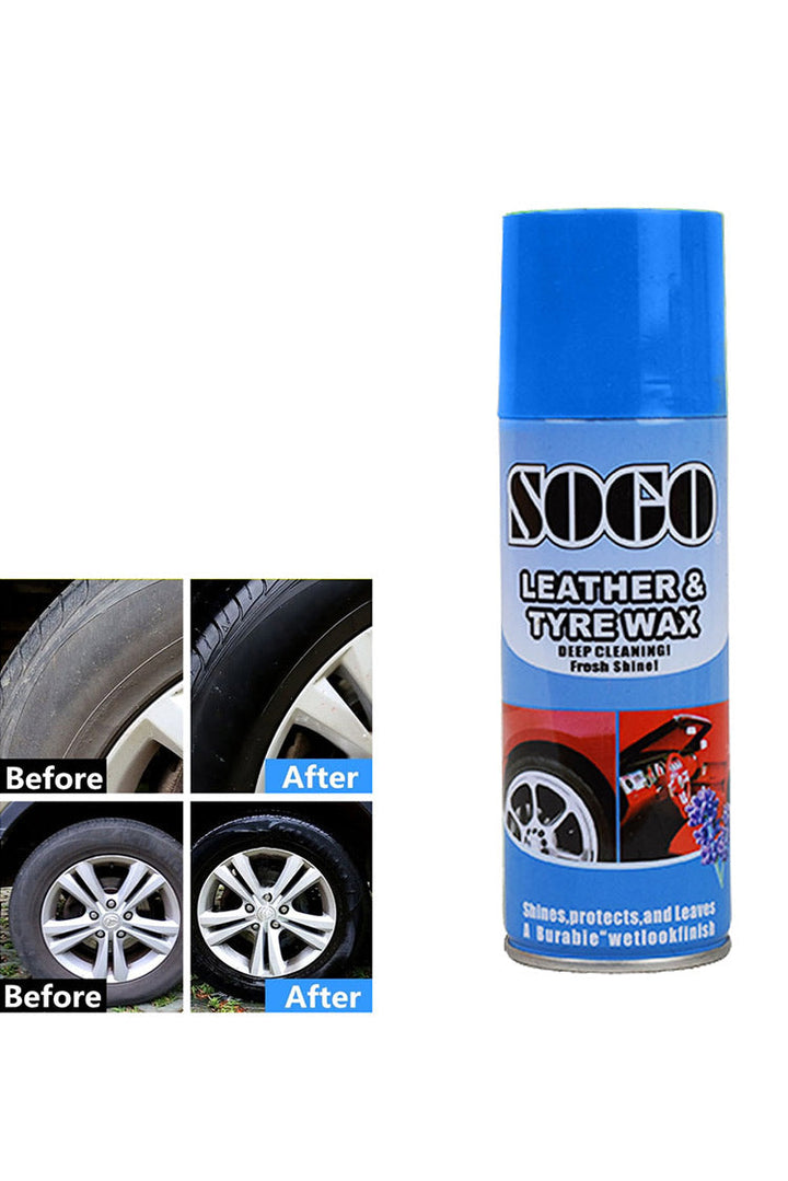 Sogo Leather & Tyre Wax Blue - 250ml