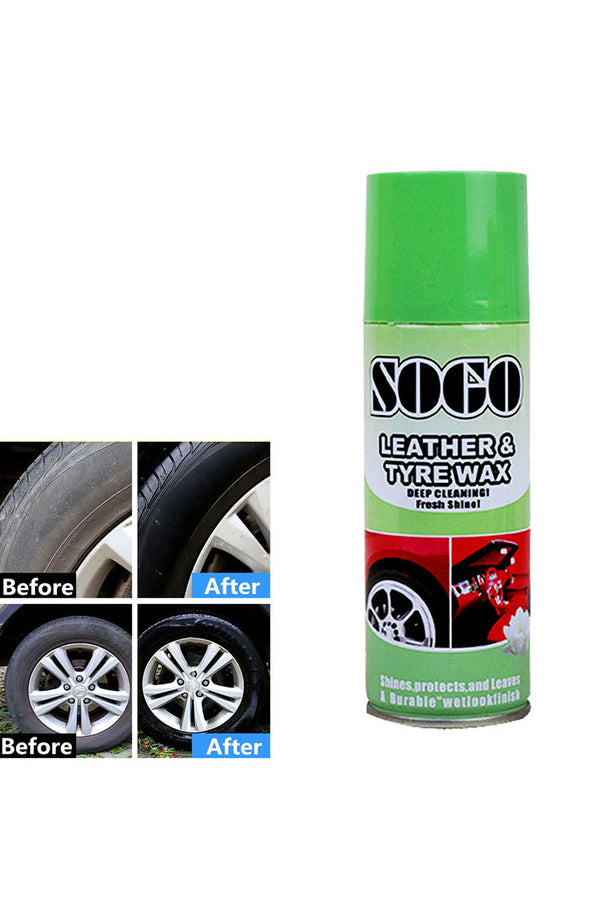 Sogo Leather & Tyre Wax Green - 250ml