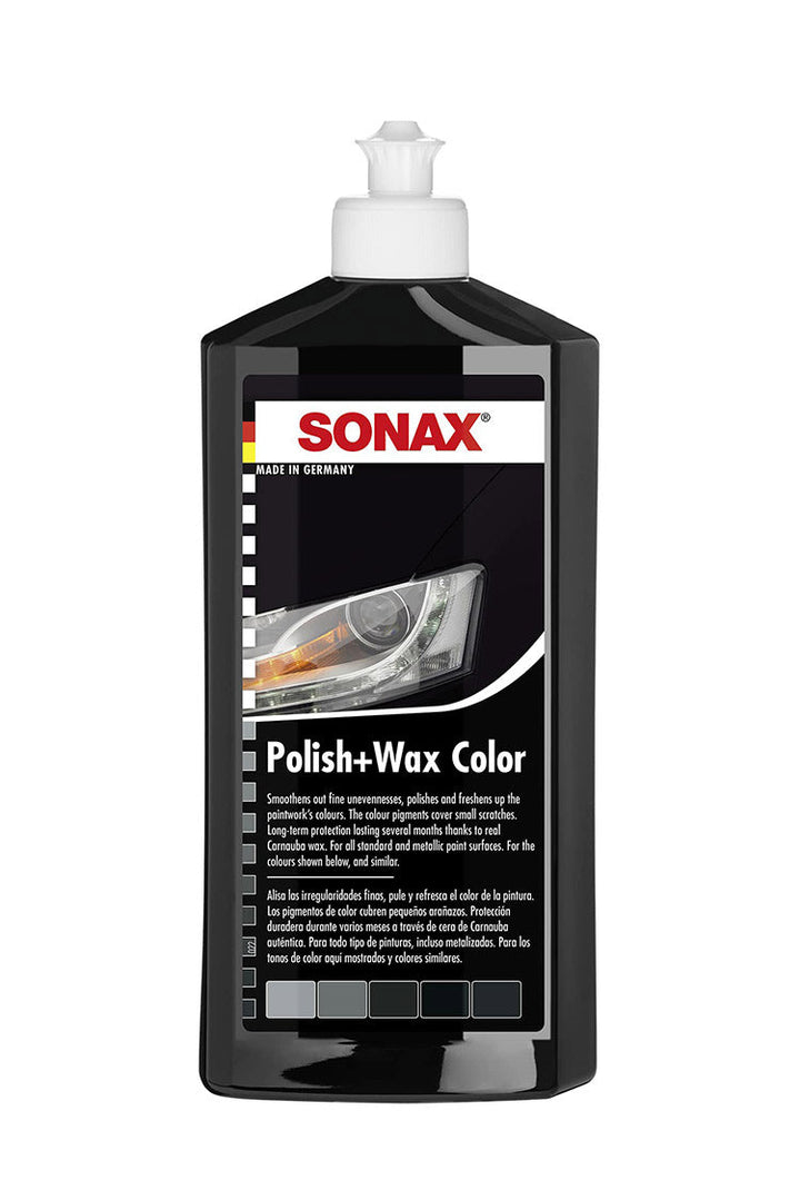 Sonax Colour Polish & Wax Black - 500ml